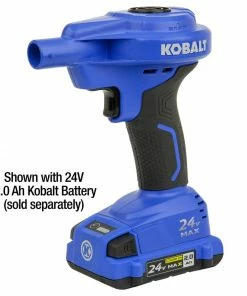 Kobalt Air Inflators 24V Cordless High Volume Inflator 24-Volt Lithium Ion (Li-Ion) Air Inflator (Power Source: Battery) -Cheap Kobalt Store 11629463