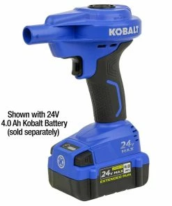 Kobalt Air Inflators 24V Cordless High Volume Inflator 24-Volt Lithium Ion (Li-Ion) Air Inflator (Power Source: Battery) -Cheap Kobalt Store 11629464