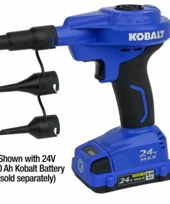 Kobalt Air Inflators 24V Cordless High Volume Inflator 24-Volt Lithium Ion (Li-Ion) Air Inflator (Power Source: Battery) -Cheap Kobalt Store 11629465