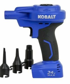 Kobalt Air Inflators 24V Cordless High Volume Inflator 24-Volt Lithium Ion (Li-Ion) Air Inflator (Power Source: Battery)