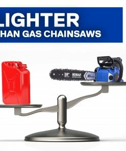 Kobalt Cordless Electric Chainsaws 80-Volt Max 18-in Brushless Cordless Electric Chainsaw 5 Ah (Battery & Charger Included) -Cheap Kobalt Store 12049905