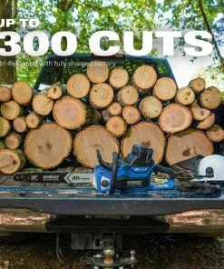 Kobalt Cordless Electric Chainsaws 80-Volt Max 18-in Brushless Cordless Electric Chainsaw 5 Ah (Battery & Charger Included) -Cheap Kobalt Store 12049907