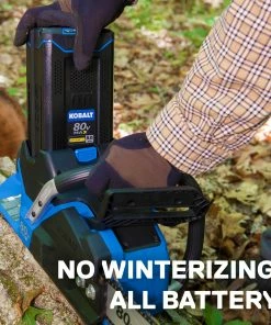 Kobalt Cordless Electric Chainsaws 80-Volt Max 18-in Brushless Cordless Electric Chainsaw 5 Ah (Battery & Charger Included) -Cheap Kobalt Store 12158300