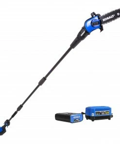 Cheap Kobalt Store 47 Kobalt Cordless Electric Pole Saws 40-Volt Max 8-in Cordless Electric Pole Saw (Battery & Charger Included)