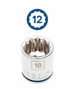 Kobalt Mechanics Tool Sets 40-Piece Standard (SAE) and Metric Combination Polished Chrome Mechanics Tool Set (3/8-in) -Cheap Kobalt Store 12257519