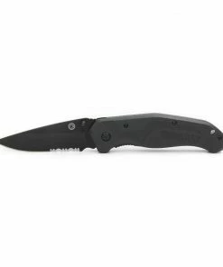 Kobalt Pocket Knives 3.5-in Stainless Steel Blade with Serration Pocket Knife -Cheap Kobalt Store 15065598