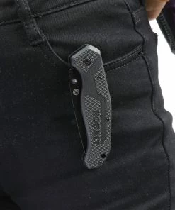 Kobalt Pocket Knives 3.5-in Stainless Steel Blade with Serration Pocket Knife -Cheap Kobalt Store 15065599