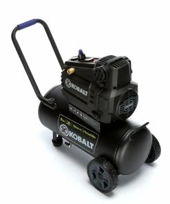 Kobalt Air Compressors 8-Gallon Single Stage Portable Electric Horizontal Air Compressor -Cheap Kobalt Store 15104707