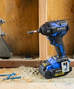Kobalt Impact Drivers XTR 24-volt Max 1/4-in Variable Speed Brushless Cordless Impact Driver (1-Battery Included) -Cheap Kobalt Store 15397547 scaled