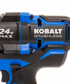 Kobalt Impact Wrenches 24-Volt XTR Variable Speed Brushless 1/2-in Drive Cordless Impact Wrench (1-Battery Included) -Cheap Kobalt Store 15398918