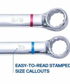 Kobalt Combination Wrenches & Sets 30-Piece Set 12-point Standard (SAE) and Metric Combination Standard Combination Wrench Set -Cheap Kobalt Store 15484715