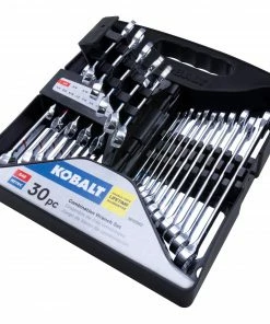 Kobalt Combination Wrenches & Sets 30-Piece Set 12-point Standard (SAE) and Metric Combination Standard Combination Wrench Set -Cheap Kobalt Store 15484718 scaled