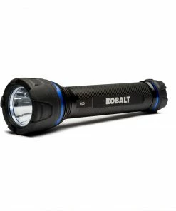 Kobalt Flashlights Virtually Indestructible Waterproof 600-Lumen LED Flashlight (Battery Included)