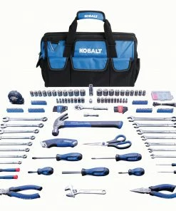 Kobalt Household Tool Sets 267-Piece Household Tool Set with Soft Case
