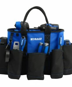 Kobalt Tool Bags Blue Black Polyester 14-in Tool Bag