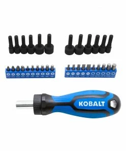 Kobalt Mechanics Tool Sets 118-Piece Standard (SAE) and Metric Combination Polished Chrome Mechanics Tool Set (3/8-in;) -Cheap Kobalt Store 16006942