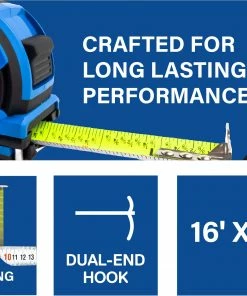 Kobalt Tape Measures Tape measure 16-ft Tape Measure -Cheap Kobalt Store 16463696