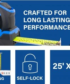 Kobalt Tape measures 25-ft Auto Lock Tape Measure -Cheap Kobalt Store 16463824