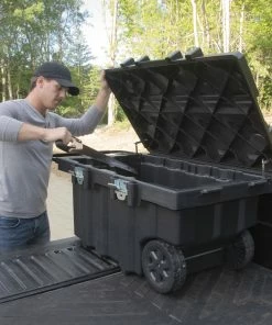 Kobalt Portable Tool Boxes 45-in Black Plastic Wheels Lockable Tool Box -Cheap Kobalt Store 16492556 scaled
