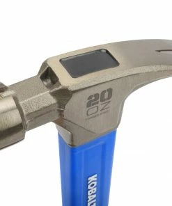 Kobalt Hammers 20-oz Smooth Face Steel Head Fiberglass Claw Hammer -Cheap Kobalt Store 16512866 scaled