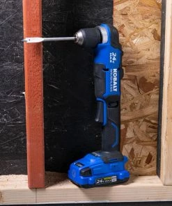 Kobalt Drills 24-volt Max 3/8-in Brushless Right Angle Cordless Drill -Cheap Kobalt Store 16680287