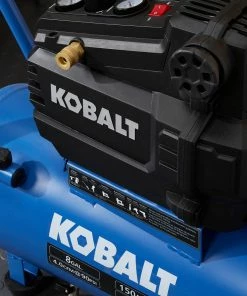 Kobalt Air Compressors 8-Gallon Single Stage Portable Electric Horizontal Air Compressor -Cheap Kobalt Store 16738889