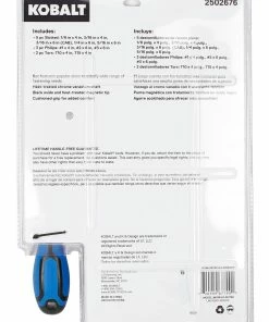 Kobalt Screwdrivers 10-Piece Plastic Handle Magnetic Set Screwdriver Set 10 Kobalt Screwdrivers 10-Piece Plastic Handle Magnetic Set Screwdriver Set -Cheap Kobalt Store 17117347