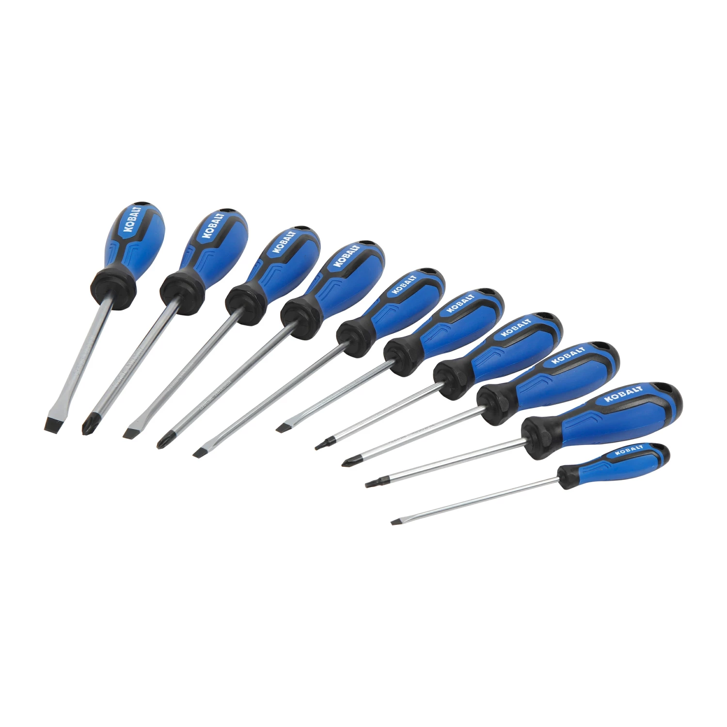 Kobalt Screwdrivers 10-Piece Plastic Handle Magnetic Set Screwdriver Set 6 Kobalt Screwdrivers 10-Piece Plastic Handle Magnetic Set Screwdriver Set - Image 6