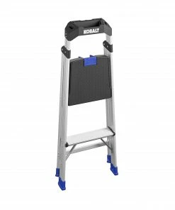 Kobalt Step Stools 2-Step 250-lb Capacity Aluminum Foldable Step Stool -Cheap Kobalt Store 17788436