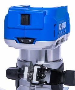Kobalt Routers 24V MAX 1/4-in-Amp Variable Speed Brushless Trim Cordless Router (Tool Only) -Cheap Kobalt Store 17869096