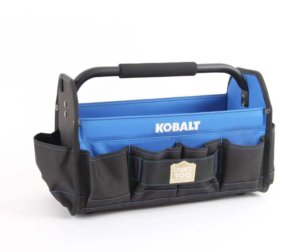 Kobalt Tool Bags Blue, Black Polyester 16-in 1 Kobalt Tool Bags Blue, Black Polyester 16-in