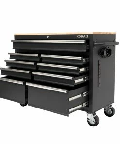 Kobalt Work Benches 46.1-in W x 37.2-in H 9-Drawer Rubber Work Bench -Cheap Kobalt Store 17902368 scaled