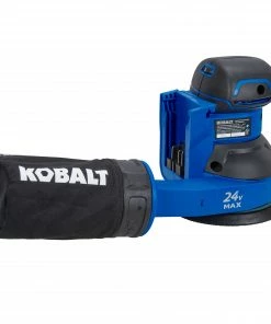 Kobalt Power Sanders Brushless 24-Volt Brushless Cordless Random Orbital Sander with Dust Management -Cheap Kobalt Store 40321874