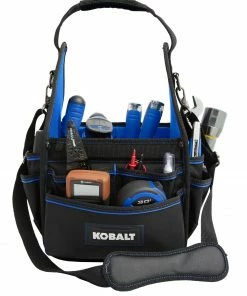 Kobalt Tool Bags Blue Black Polyester 10-in Electrician's Tote -Cheap Kobalt Store 40642746 scaled