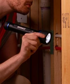 Kobalt Flashlights Virtually Indestructible Waterproof 600-Lumen LED Flashlight (Battery Included) -Cheap Kobalt Store 40778321 scaled