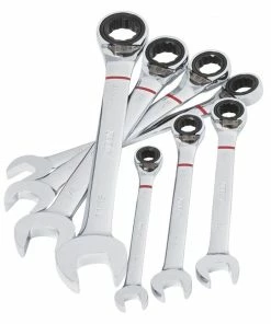 Kobalt Ratchet Wrenches & Sets 7-Piece Set 12-Point Standard (SAE) Ratchet Wrench Set