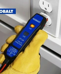 Kobalt Test Meters 120V To 240V Analog Voltage/Continuity Voltage Tester -Cheap Kobalt Store 41453203