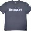 Kobalt Work Shirts Men's Medium Textured Cotton Short sleeve Graphic T-shirt Work Shirt