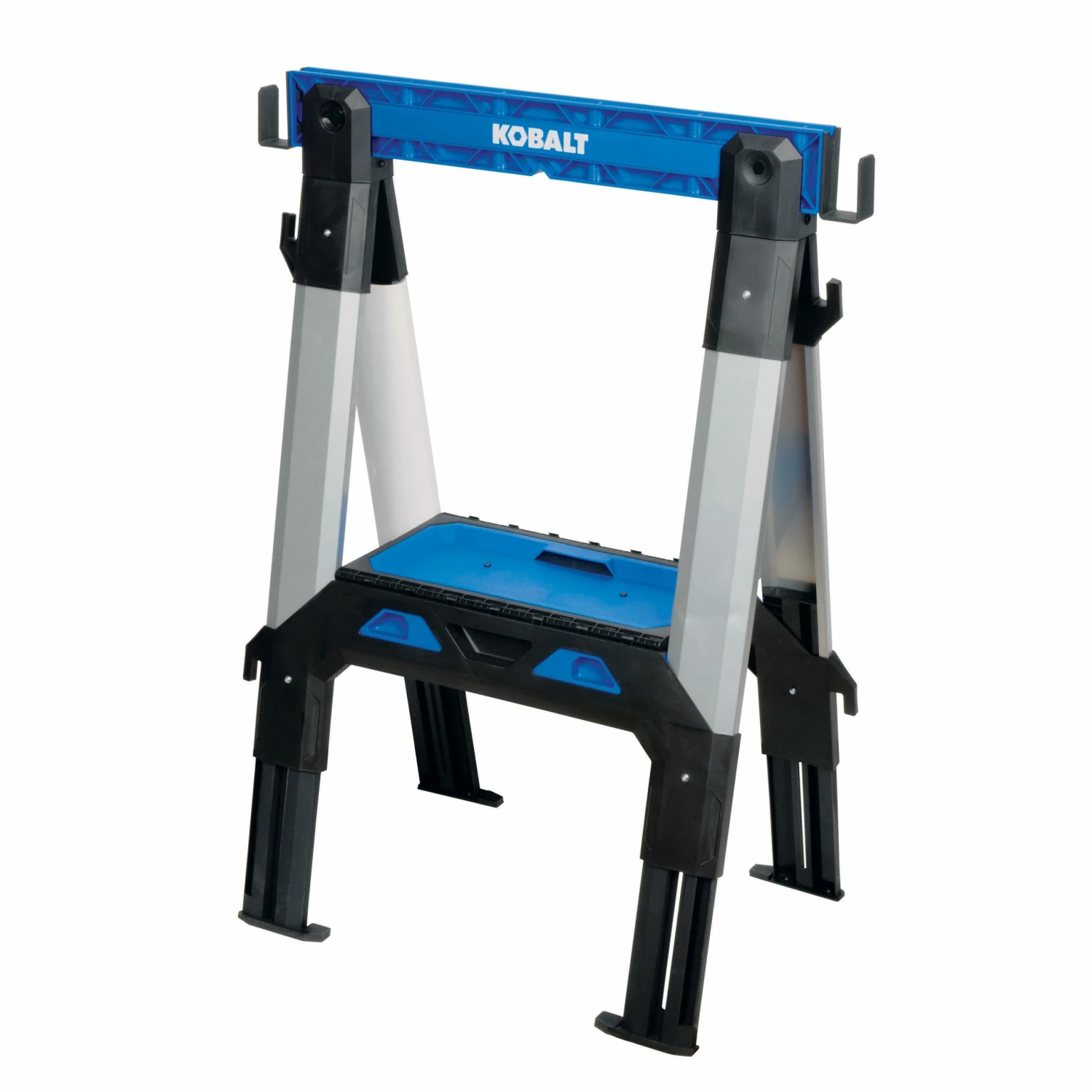 Kobalt Saw Horses 30.63-in W x 33.5-in H Adjustable Pp and Steel Construction Saw Horse (1000-lb Capacity) 1 Kobalt Saw Horses 30.63-in W x 33.5-in H Adjustable Pp and Steel Construction Saw Horse (1000-lb Capacity)