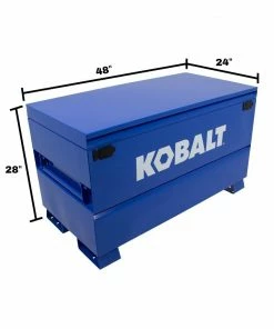 Kobalt Jobsite Boxes 24-in W x 48-in L x 28-in Steel Jobsite Box -Cheap Kobalt Store 41926774
