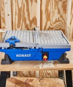 Kobalt Tile Saws 7-in 6-Amp Wet Tabletop Sliding Table Tile Saw 19 Kobalt Tile Saws 7-in 6-Amp Wet Tabletop Sliding Table Tile Saw -Cheap Kobalt Store 41973207