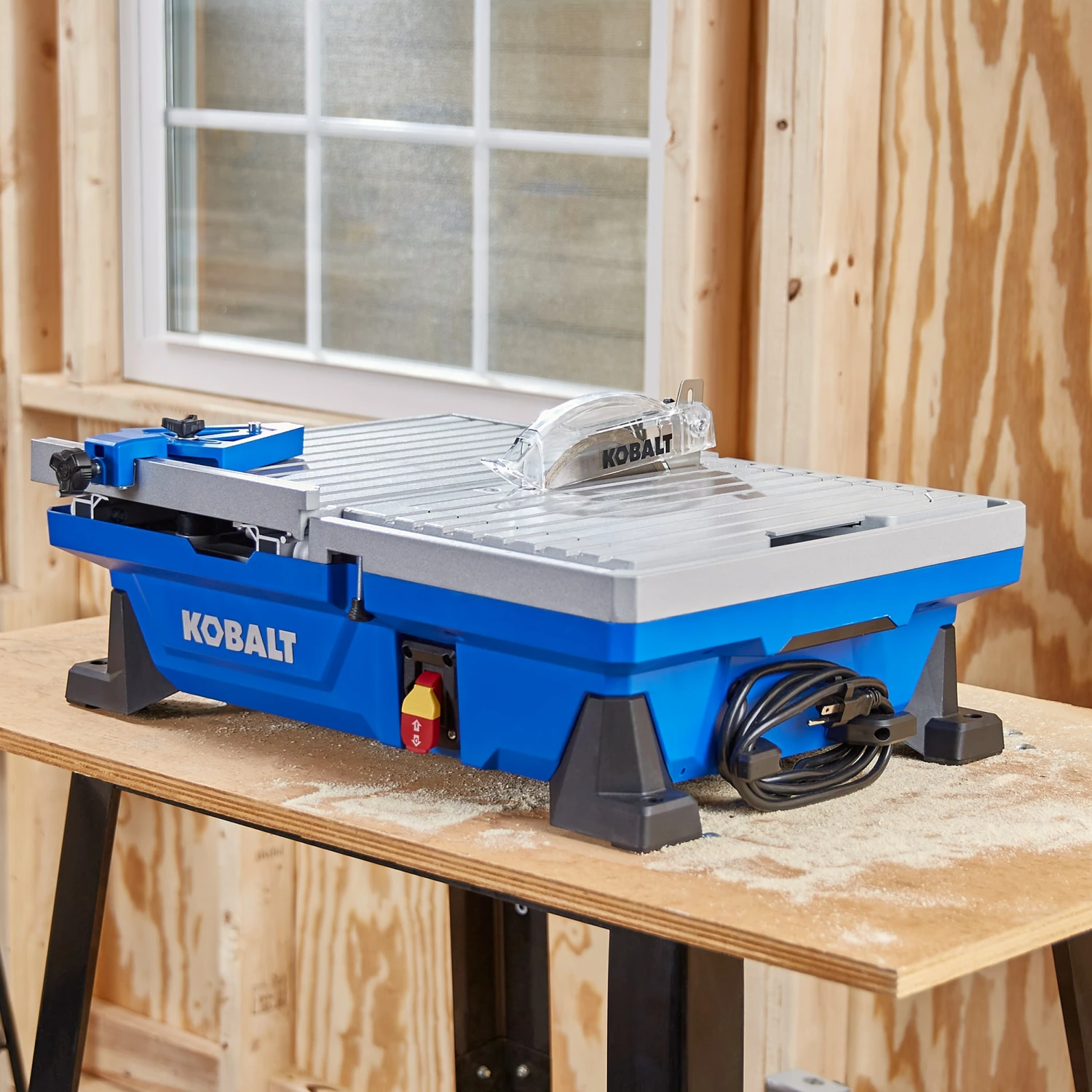 Kobalt Tile Saws 7-in 6-Amp Wet Tabletop Sliding Table Tile Saw 6 Kobalt Tile Saws 7-in 6-Amp Wet Tabletop Sliding Table Tile Saw - Image 6