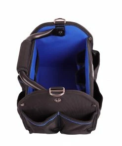 Kobalt Tool Bags Blue Black Polyester 12-in Tool Tote -Cheap Kobalt Store 42143653 scaled