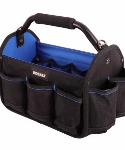 Kobalt Tool Bags Blue Black Polyester 15-in Tool Tote -Cheap Kobalt Store 42144090 scaled