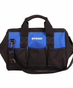 Kobalt Tool Bags Blue Black Polyester 15-in Tool Bag -Cheap Kobalt Store 42144130 scaled
