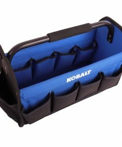 Kobalt Tool Bags Blue, Black Polyester 16-in Tool Tote 8 Kobalt Tool Bags Blue, Black Polyester 16-in Tool Tote -Cheap Kobalt Store 42144694 scaled