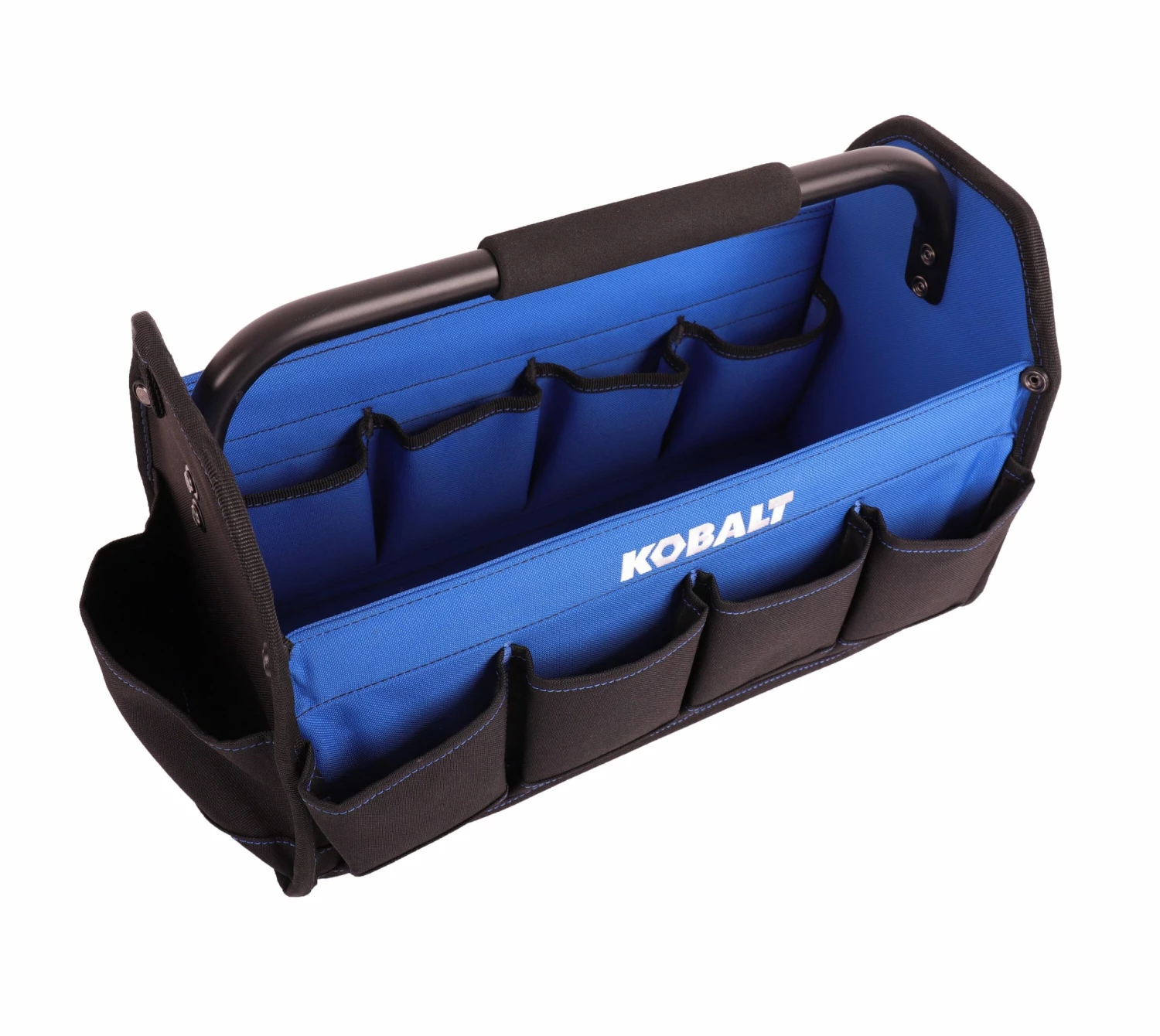 Kobalt Tool Bags Blue, Black Polyester 16-in Tool Tote 3 Kobalt Tool Bags Blue, Black Polyester 16-in Tool Tote - Image 3