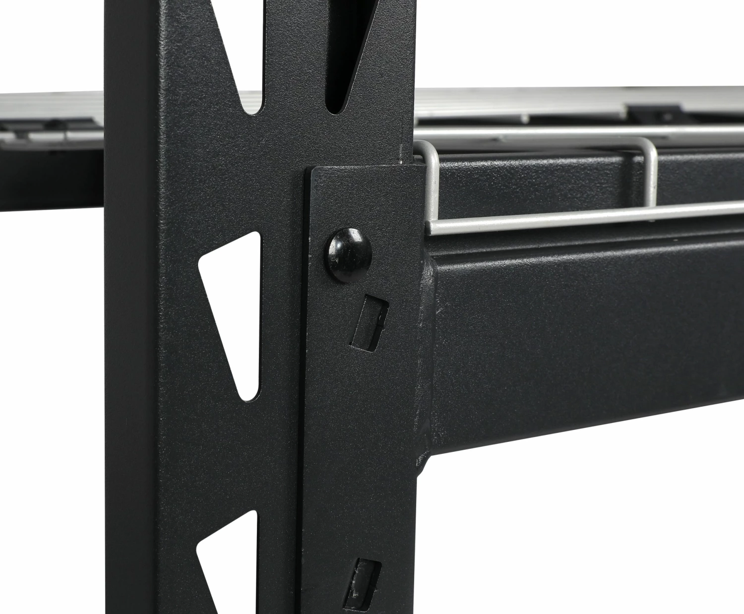 Kobalt Freestanding Shelving Units 48-in W x 24-in D x 47-in H 3-Tier Heavy Duty Steel Utility 5 Kobalt Freestanding Shelving Units 48-in W x 24-in D x 47-in H 3-Tier Heavy Duty Steel Utility - Image 5