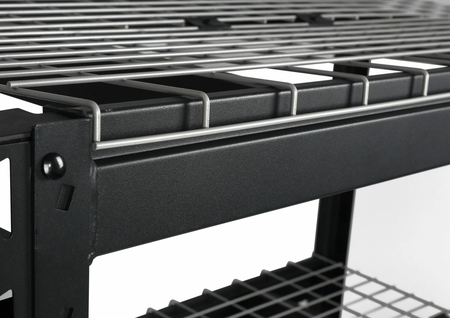 Kobalt Freestanding Shelving Units 84-in W x 24-in D x 84-in H 4-Tier Heavy Duty Steel Utility Shelving Unit 3 Kobalt Freestanding Shelving Units 84-in W x 24-in D x 84-in H 4-Tier Heavy Duty Steel Utility Shelving Unit - Image 3