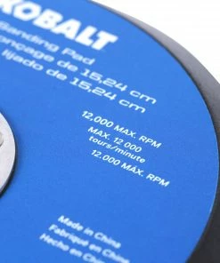 Kobalt Air Compressor Accessories 6-in Sanding Pad -Cheap Kobalt Store 42208140